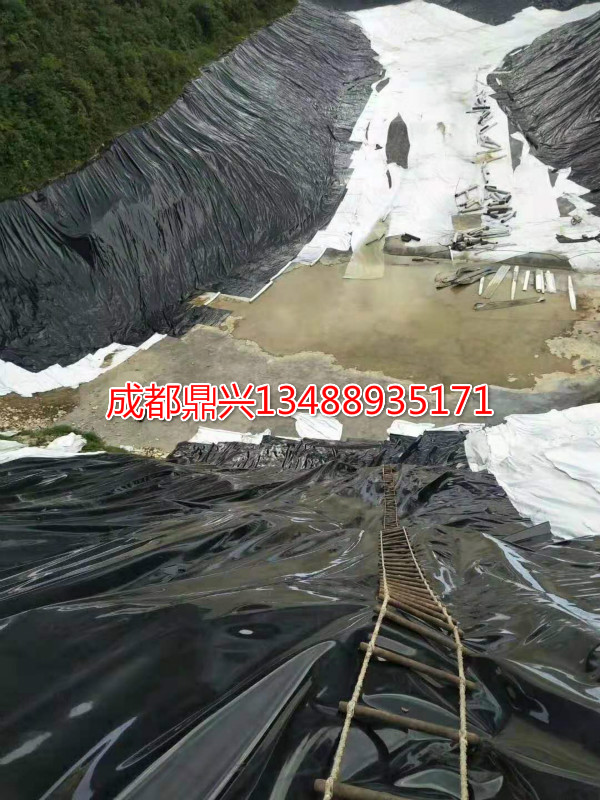 雙糙HDPE面土工膜